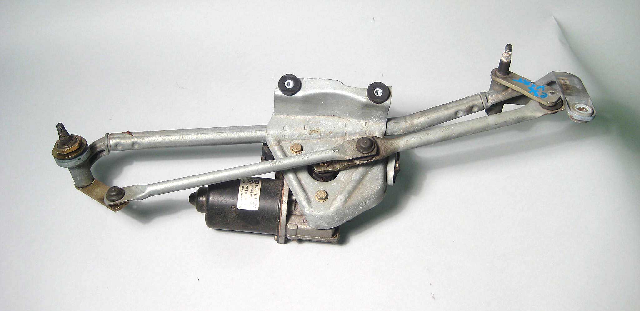 BMW E36 2dr 1995-1999 2dr Windshield Wiper Linkage w Motor Late Model ...