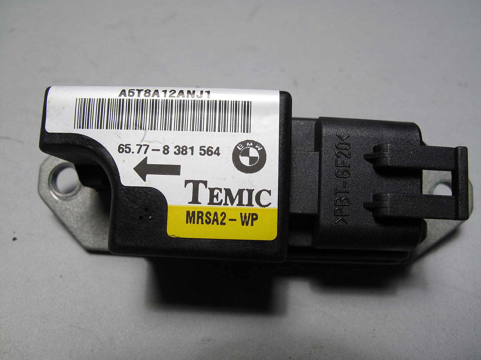 BMW Side Door Airbag Impact Crash Sensor 19962003 E36 E39 E38 6381564