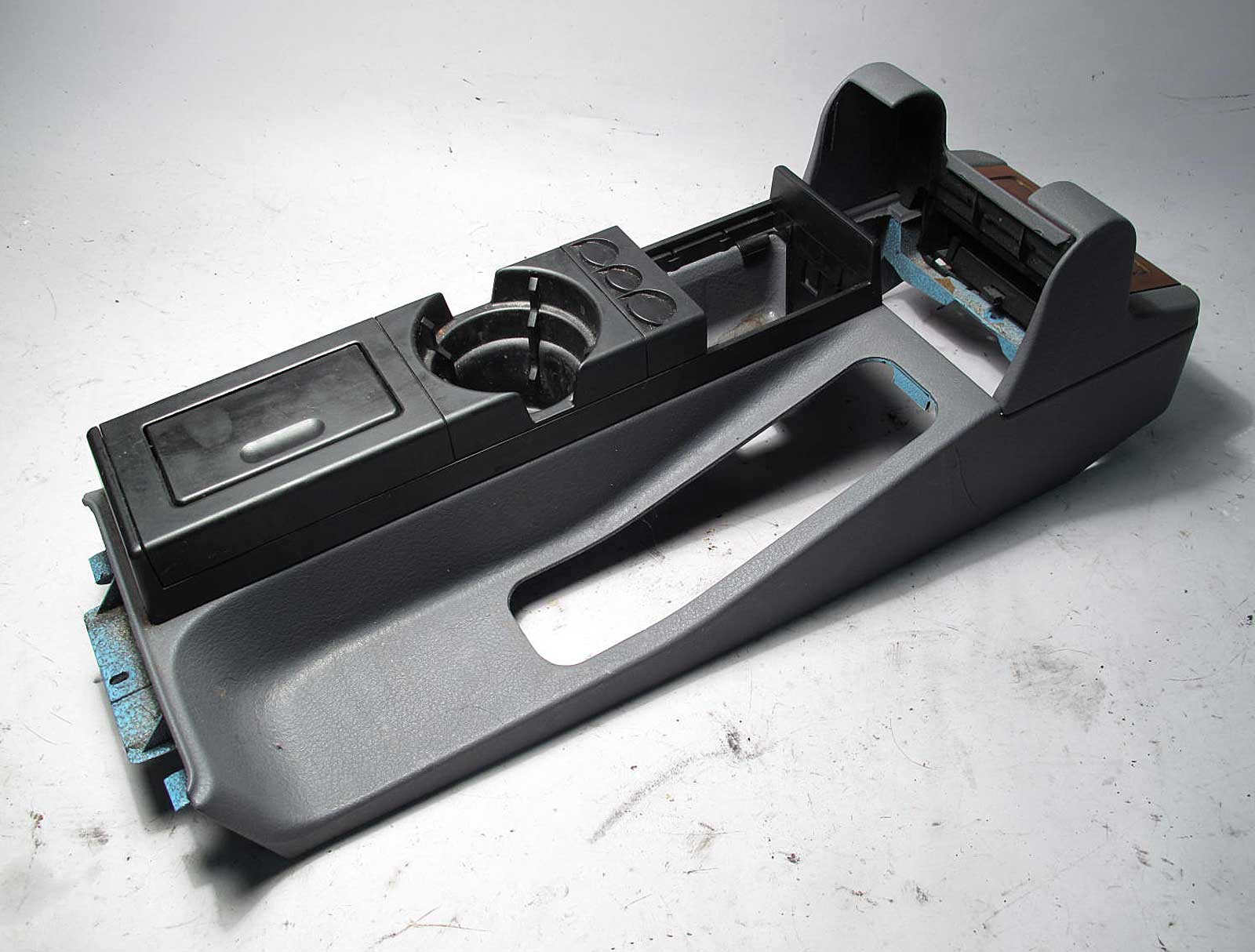 BMW E36 3Series Convertible Front Armrest Center Console Grey 1994