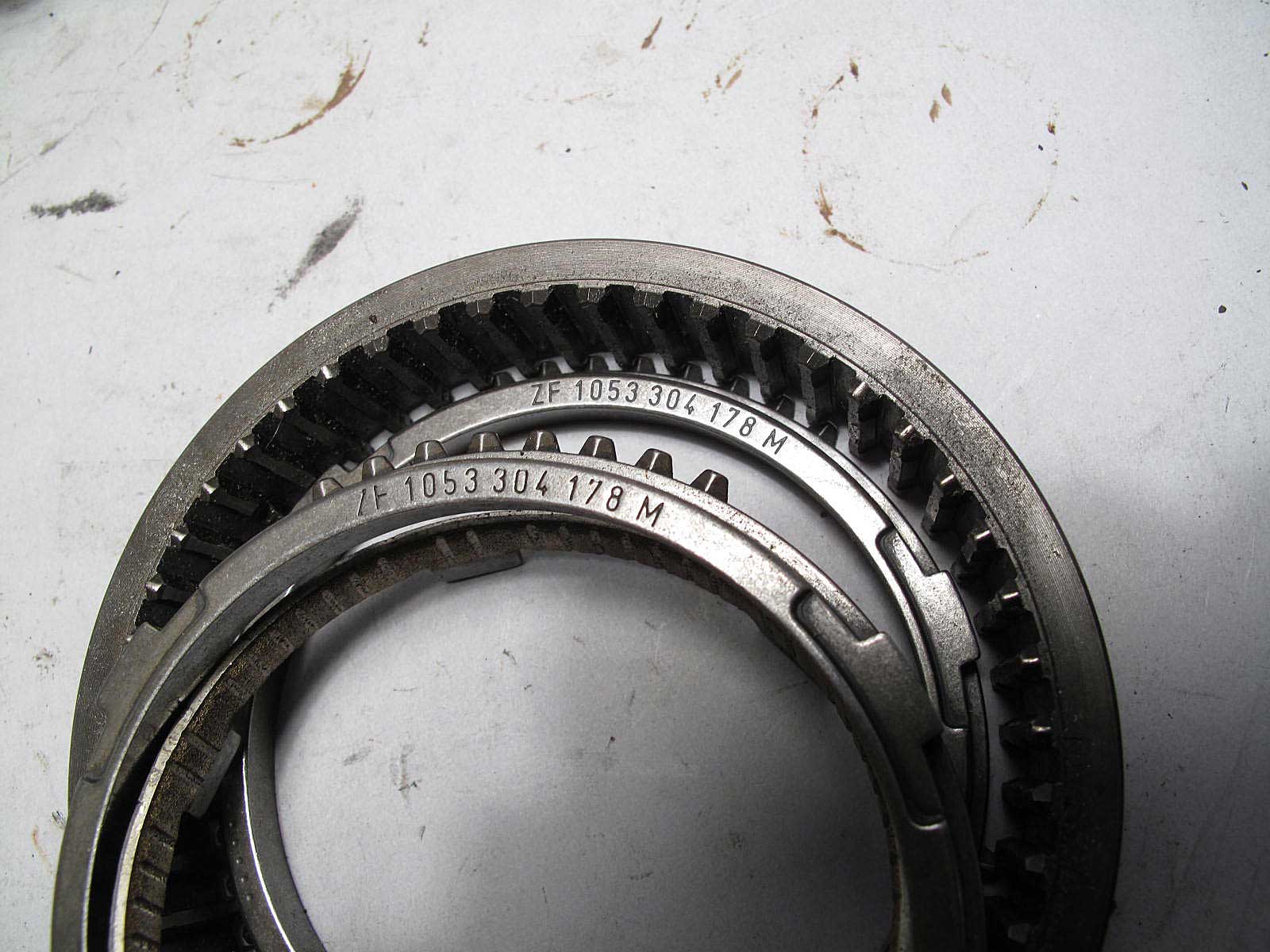 BMW ZF S5D 320Z Manual Transmission Rebuild Parts Gears Synchro 1st 2nd