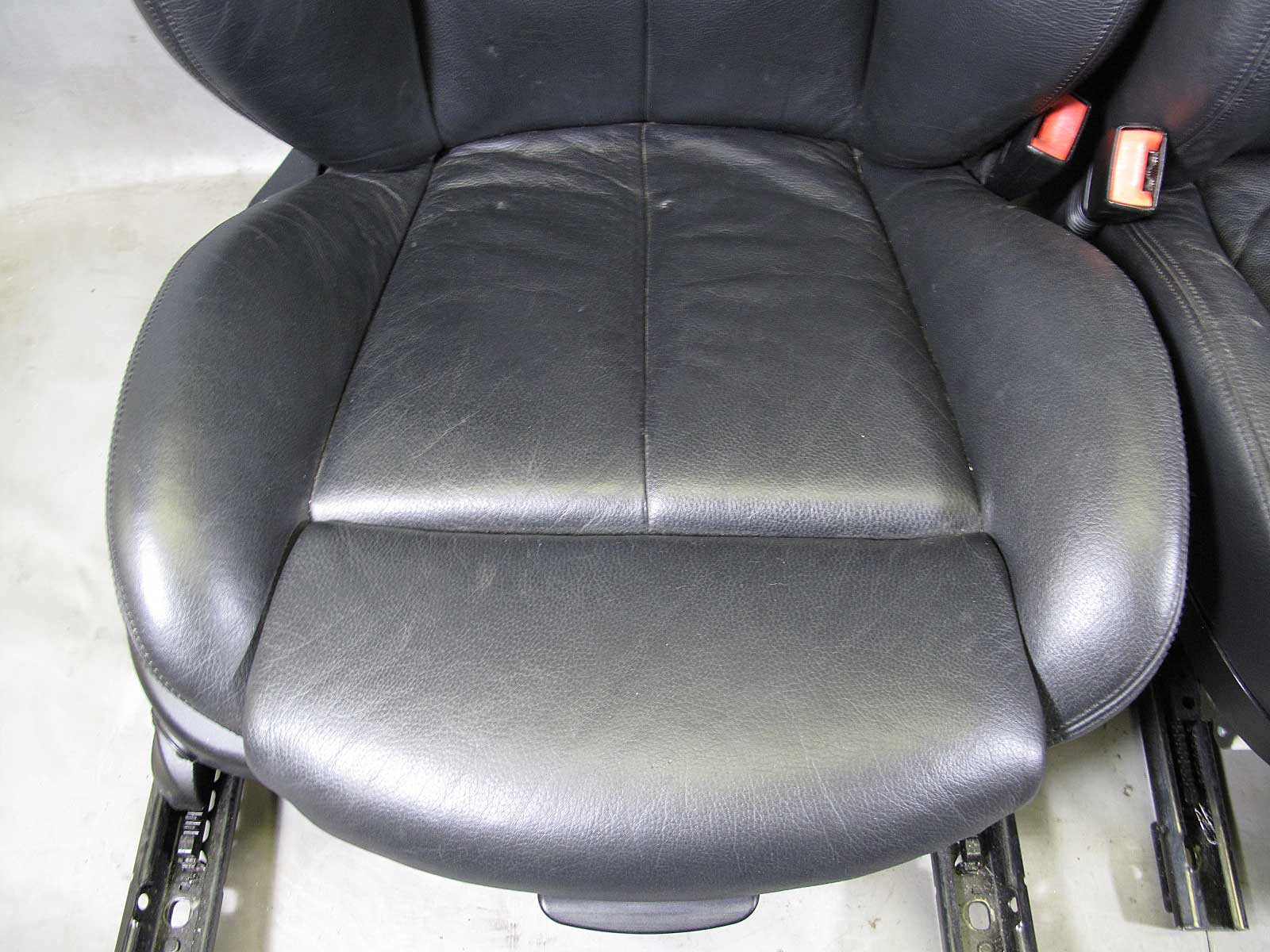 BMW E63 M6 ///M Coupe Front Sports Seats Black Merino Leather Heat 20062010 OEM eBay