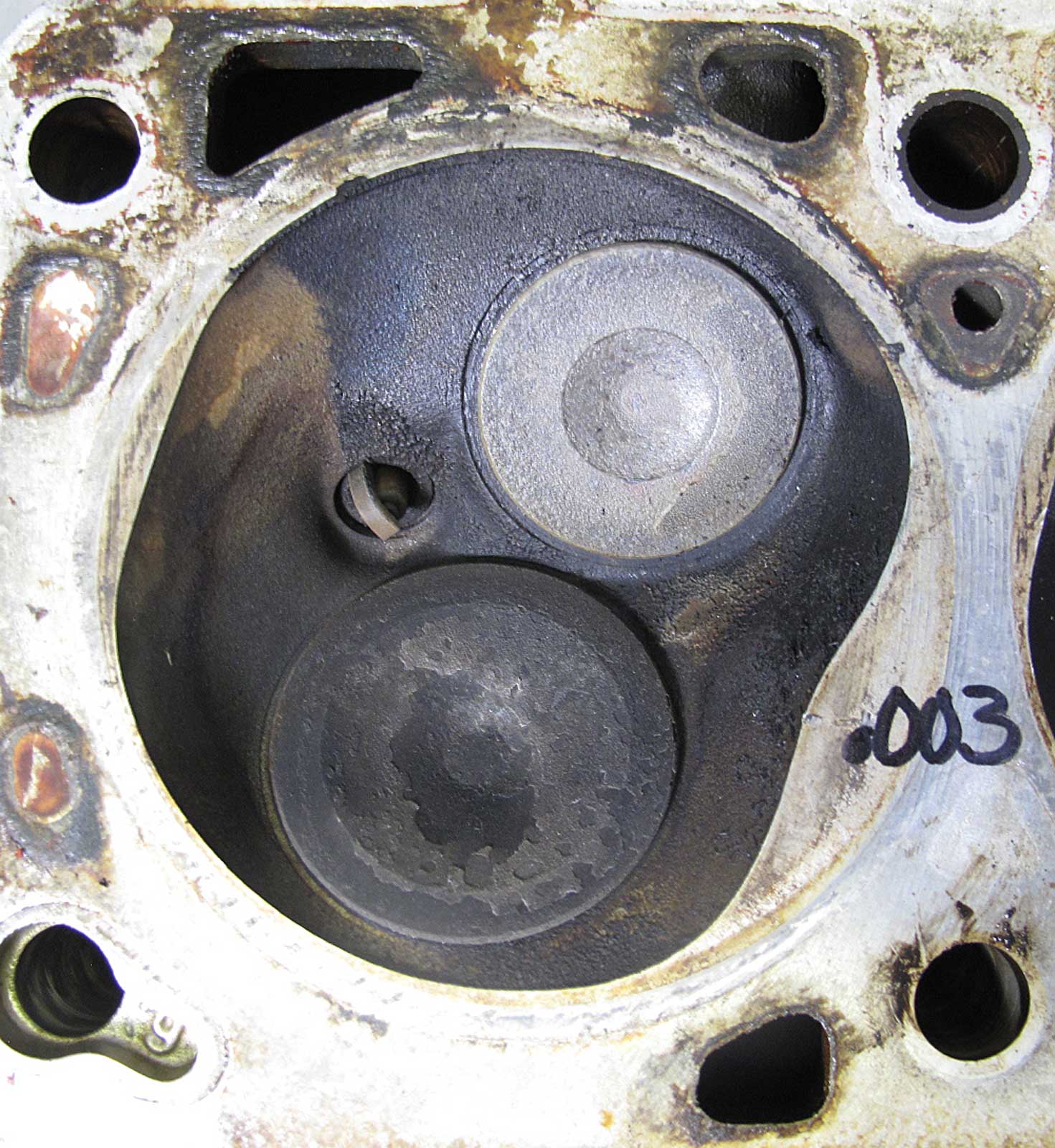 BMW M30 3.5L M30B35 6Cyl Cylinder Head Assembly w Camshaft 146k E24